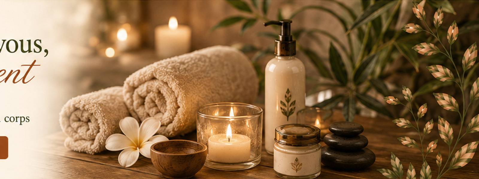 Ambiance spa naturelle et cocooning au Chalet Beauté